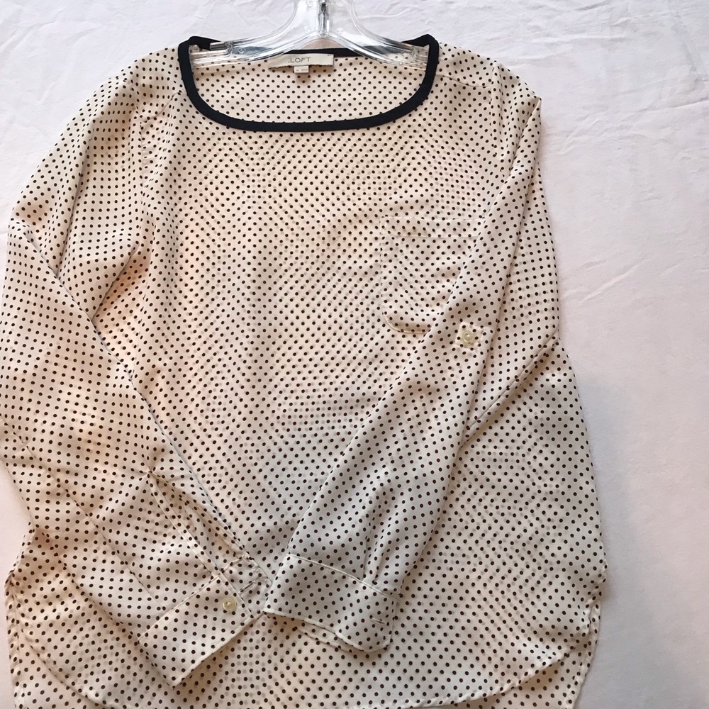 Loft long sleeve blouse